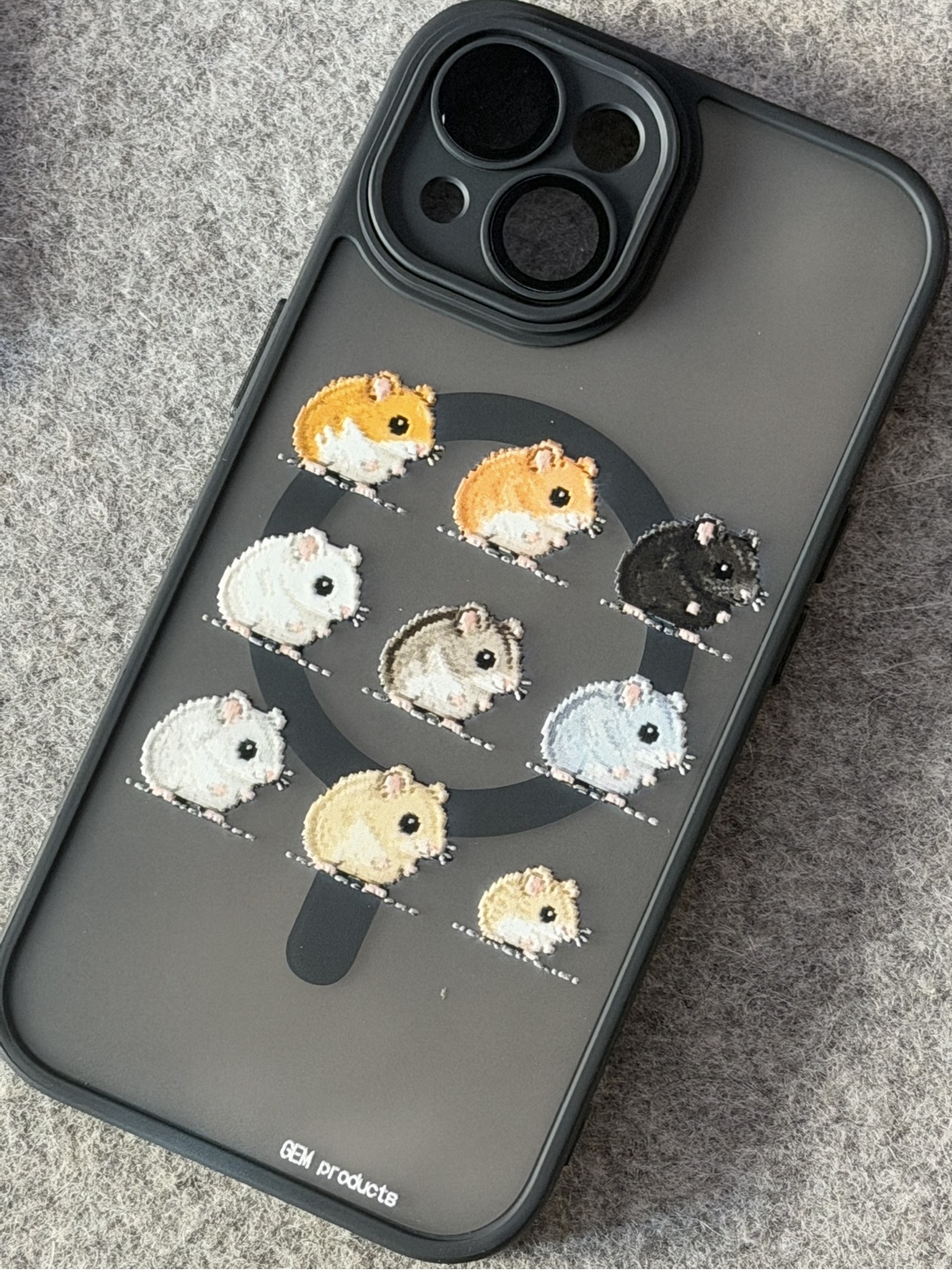 ハムスターiPhoneケース ［iPhone 15用］