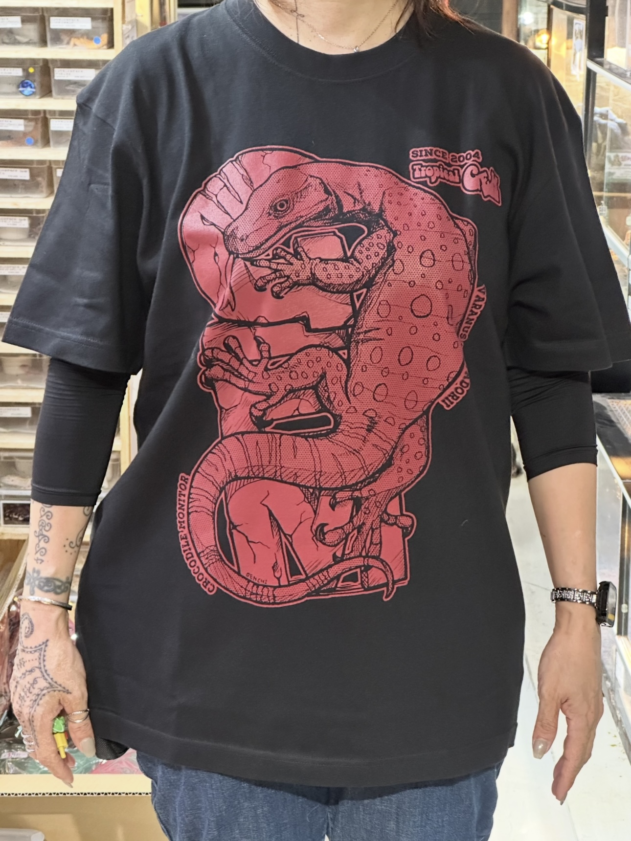 ジェムTシャツ 2025 ブラック　各サイズ