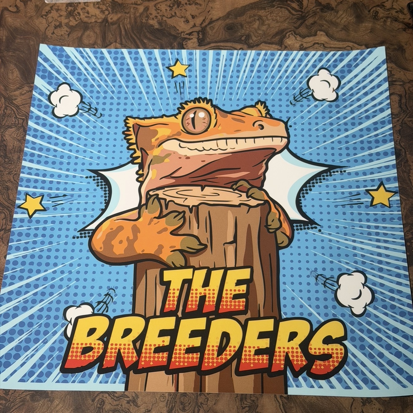 クレステッドゲッコータペストリー　THE BREEDERS