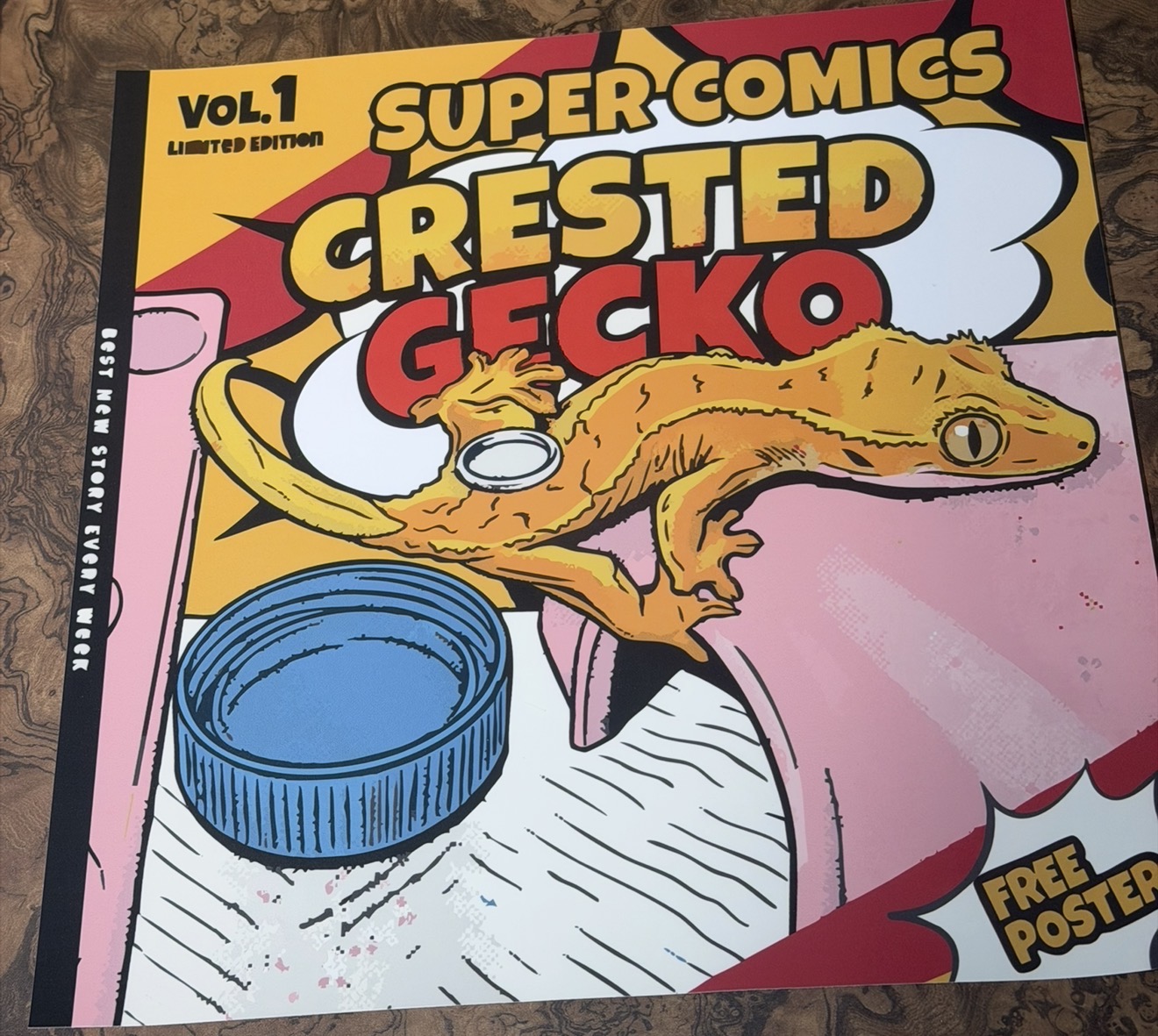 クレステッドゲッコータペストリー　SUPER COMICS